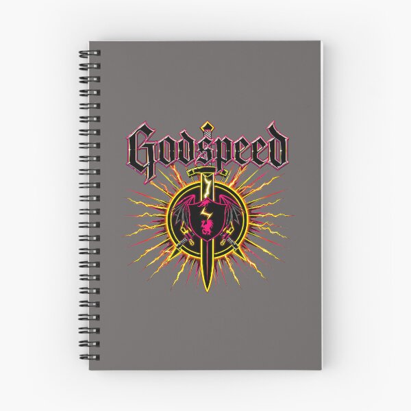 Item preview, Godspeed Thunder Crest – Gothic Heraldic Emblem designed and sold by bakazel.