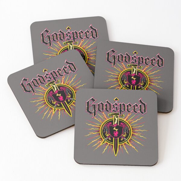 Item preview, Godspeed Thunder Crest – Gothic Heraldic Emblem designed and sold by bakazel.