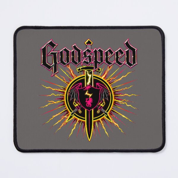Item preview, Godspeed Thunder Crest – Gothic Heraldic Emblem designed and sold by bakazel.