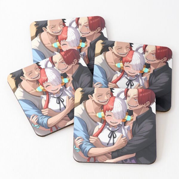 Item preview, Uta One Piece Happy Pirate Family Hug designed and sold by PMartistStudio.