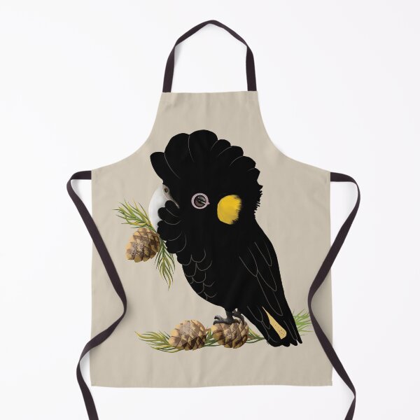 Item preview, Yellow tailed Black Cockatoo Australian Bird designed and sold by Karin Taylor.