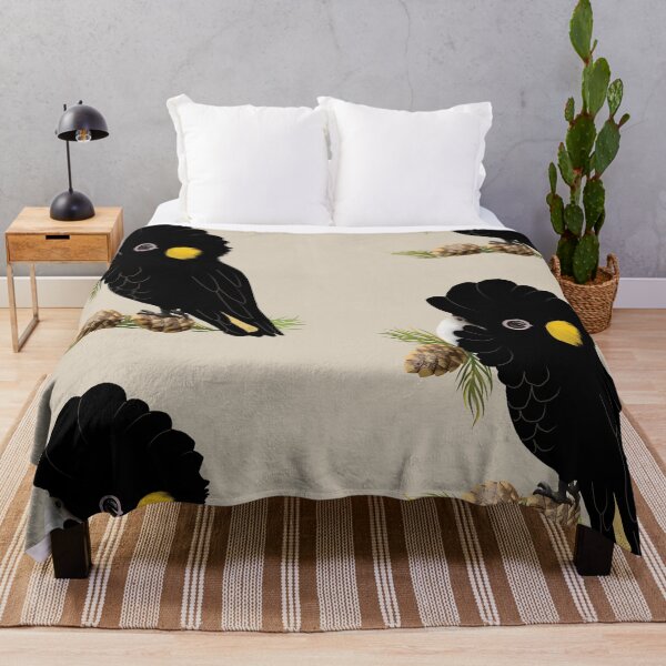 Item preview, Yellow tailed Black Cockatoo Australian Bird designed and sold by Karin Taylor.