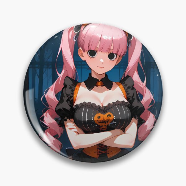 Item preview, Perona One Piece Halloween Forest Pumpkin Gothic Stare designed and sold by PMartistStudio.