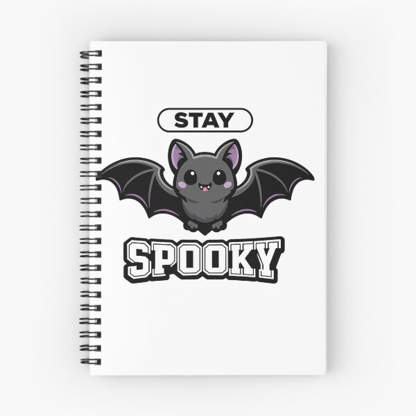 Item preview, Stay Spooky Cute Bat Minimalist Halloween Vector designed and sold by wizooo411.