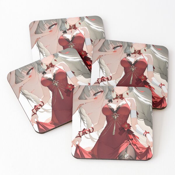 Item preview, Encore Wuthering Waves Scarlet Dress Quiet Allure designed and sold by PMartistStudio.