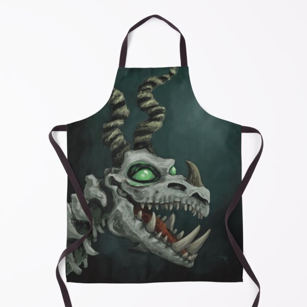 Item preview, Boneknapper painting designed and sold by RootSpellStudio.
