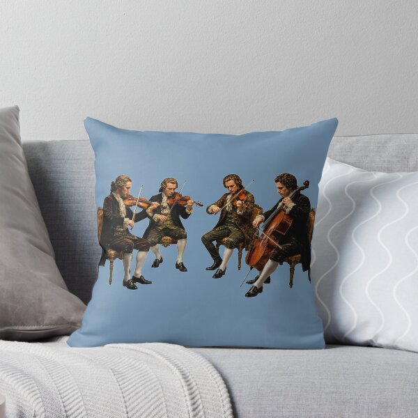 Item preview, The Classical String Quartet - Vintage Oil Painting Harmony designed and sold by DoReMiStudio.