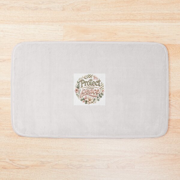 Item preview, Protect Your Peace Botanical Badge designed and sold by TaiwoDesigns.