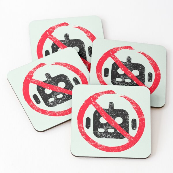 Item preview, No AI Logo / Anti-AI Symbol designed and sold by Frank J. Art.