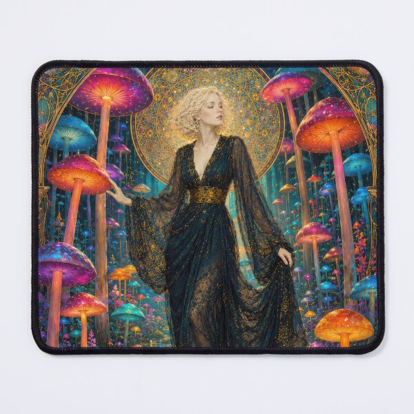 Item preview, Enchanted Forest Lady designed and sold by Andy Gambino Art.