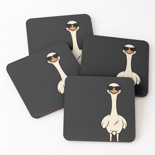 Item preview, Cool Goose Wearing Sunglasses Funny Bird Meme Art designed and sold by Cipher & Soul.