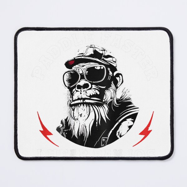 Item preview, (On Back) Paddle Faster I Hear Banjos Funny Monkey T-Shirt designed and sold by JankoZED.