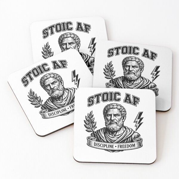 Item preview, Stoic AF: Ancient Grit, Modern Guts designed and sold by Dresut.