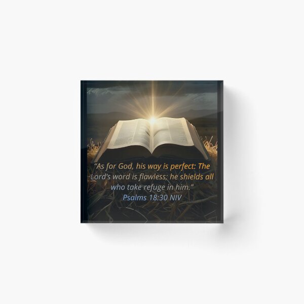 Item preview, Psalm 18:30 NIV - JCTRUTHER designed and sold by JCTRUTHERshop.