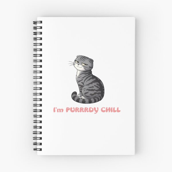 Item preview, Purrdy Chill 2 designed and sold by ComedyPets.