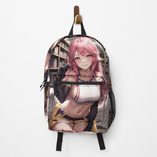 Item preview, Jibril No Game No Life Library Halo Pink Hair designed and sold by Williamhallano.