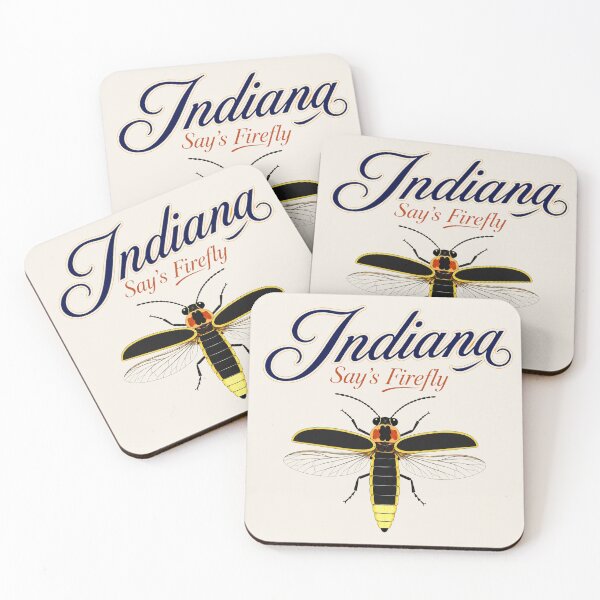 Item preview, Indiana Say’s Firefly – State Insect Art Print designed and sold by The-Drip-Studio.