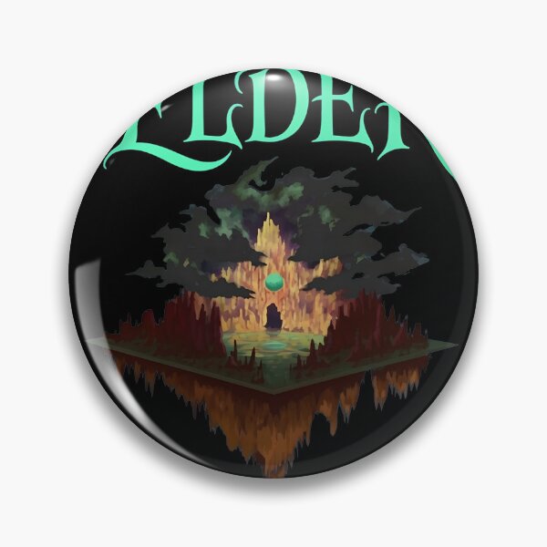 Item preview, Mystic Floating Isle Glyph Emblem Art designed and sold by Thefulavocado.