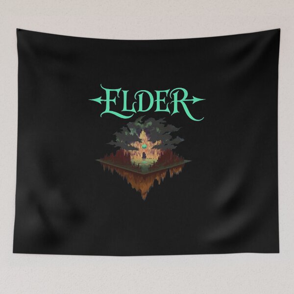Item preview, Mystic Floating Isle Glyph Emblem Art designed and sold by Thefulavocado.