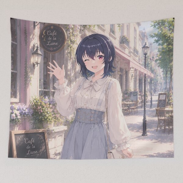 Item preview, Umi Asanagi Second Prettiest Girl Moon Cafe Spring designed and sold by Williamhallano.