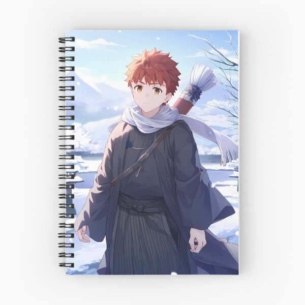 Item preview, Shirou Emiya Fate Stay Night Winter Traveler designed and sold by Williamhallano.