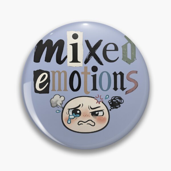 Item preview, Overwhelmed Emoji Mixed Emotions designed and sold by digitalbob60.
