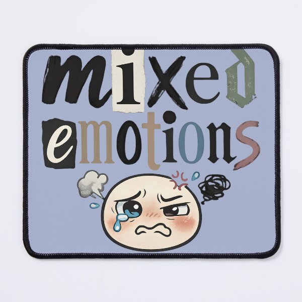 Item preview, Overwhelmed Emoji Mixed Emotions designed and sold by digitalbob60.
