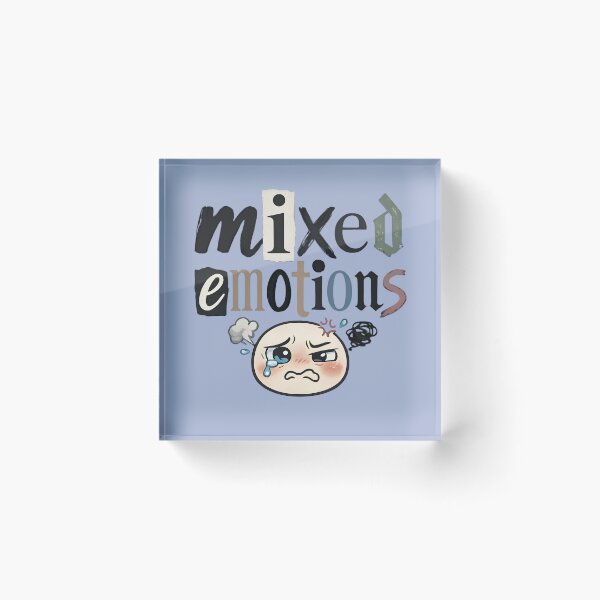 Item preview, Overwhelmed Emoji Mixed Emotions designed and sold by digitalbob60.