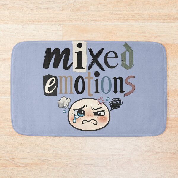 Item preview, Overwhelmed Emoji Mixed Emotions designed and sold by digitalbob60.