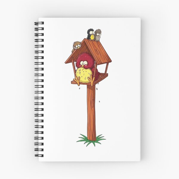 Item preview, The Greedy Bird in the Birdhouse. designed and sold by CuriositiesEnd.