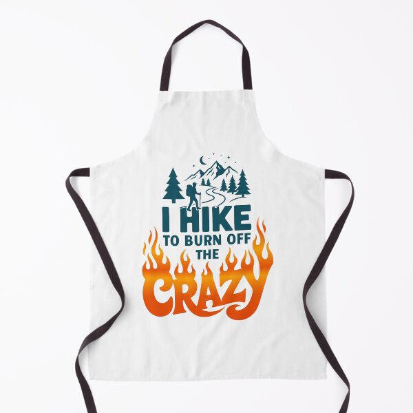 Item preview, I Hike To Burn Off The Crazy Sarcastic Outdoor Humor | Funny Adventure Motivation designed and sold by Magraphx.