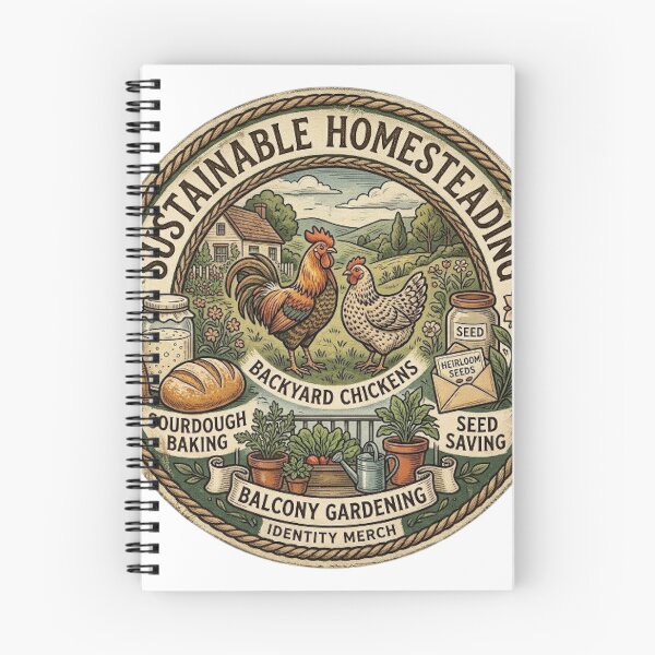 Item preview, SUSTAINABLE HOMESTEADING designed and sold by likbatonboot.