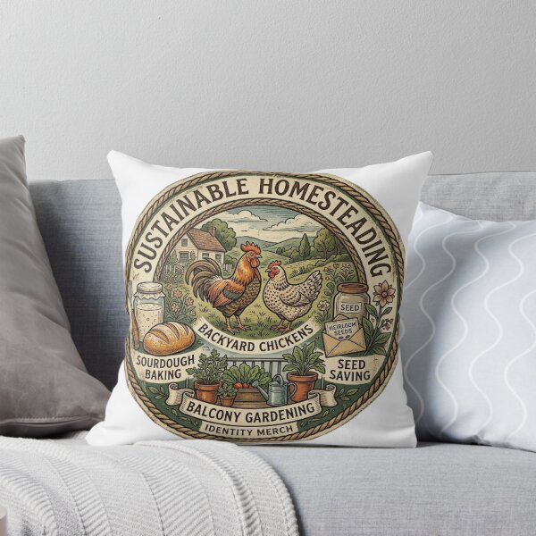 Item preview, SUSTAINABLE HOMESTEADING designed and sold by likbatonboot.