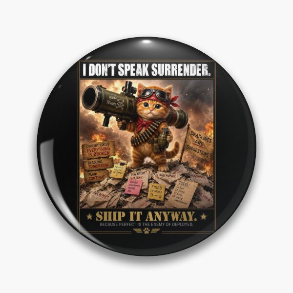 Item preview, I Don't Speak Surrender designed and sold by IndigoExchange.