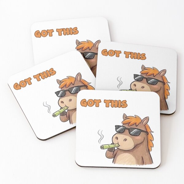 Item preview, Funny Corporate Horse - Got This Sticker designed and sold by NicoleLeung028.