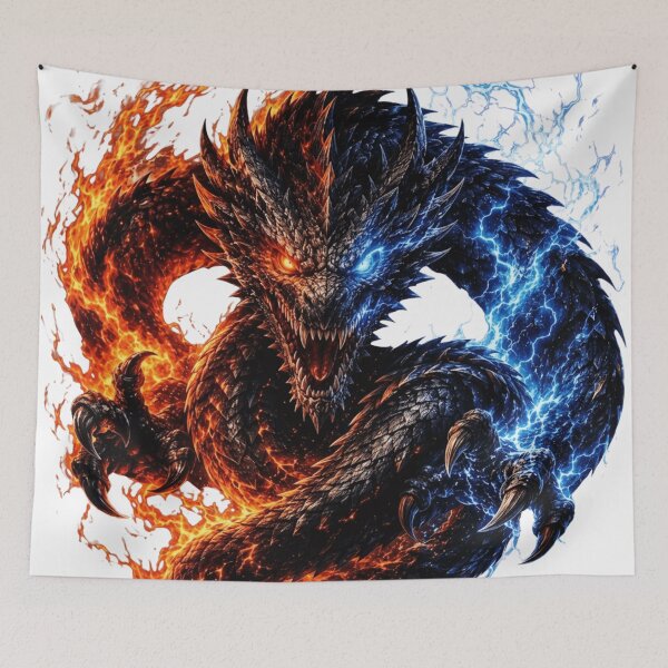 Item preview, Elemental Dragon Anime Design designed and sold by Rixben.
