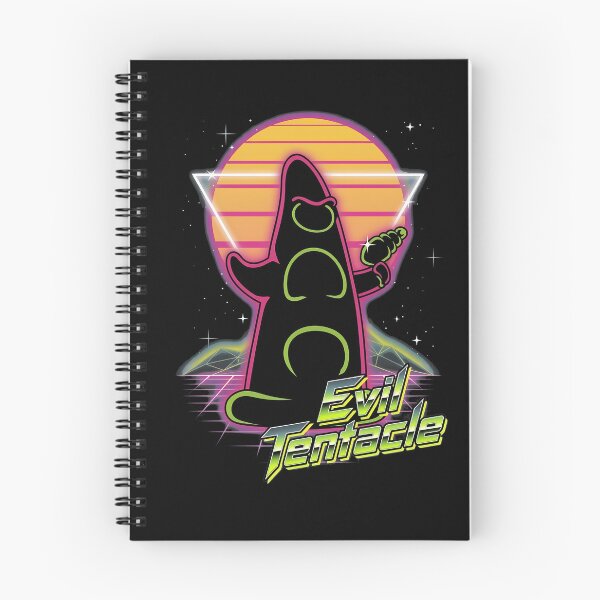 Item preview, Evil Tentacle Retro Sunset Ray Gun Graphic designed and sold by mitteeberlin.