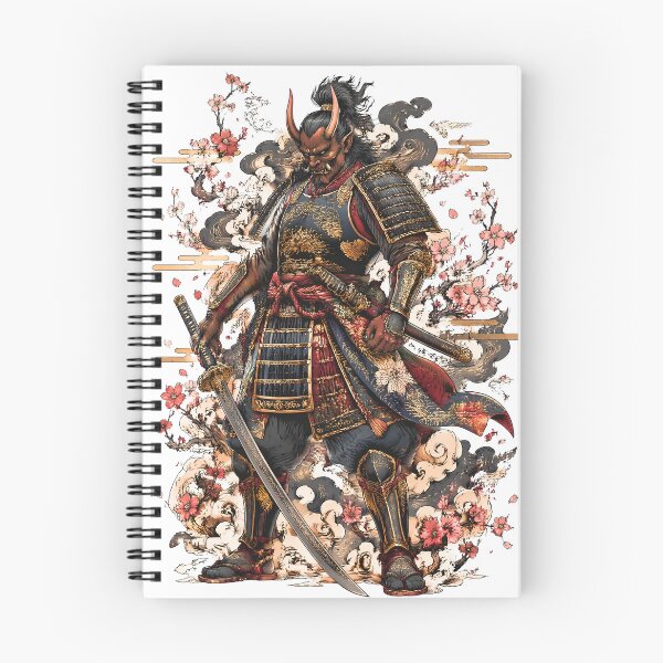 Item preview, Oni Samurai Warrior | Japanese Demon with Katana Tattoo Art designed and sold by kaxymax.