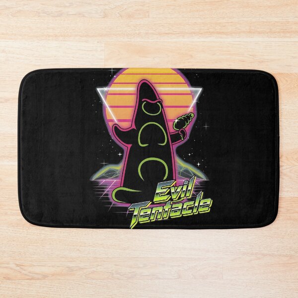 Item preview, Evil Tentacle Retro Sunset Ray Gun Graphic designed and sold by mitteeberlin.