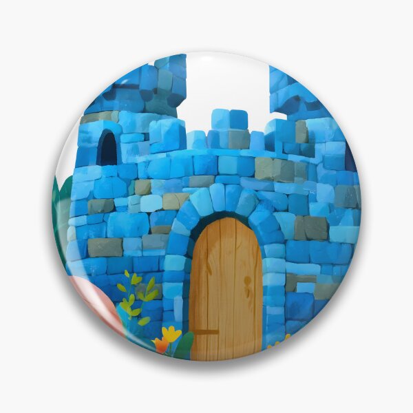 Item preview, Blue Stone Castle designed and sold by AMIDATORA.