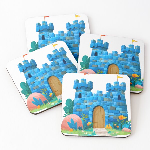 Item preview, Blue Stone Castle designed and sold by AMIDATORA.