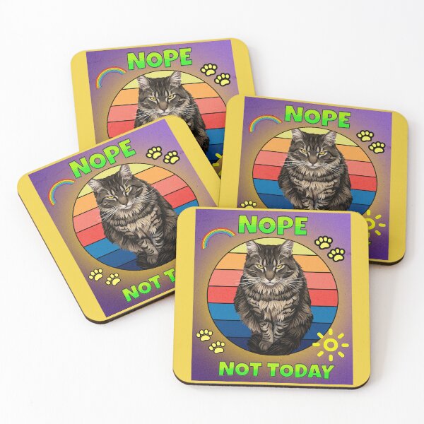 Item preview, That's a Nope not today! designed and sold by CuriositiesEnd.