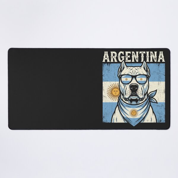 Item preview, Team Argentina Dog Flag designed and sold by legendaryskins.