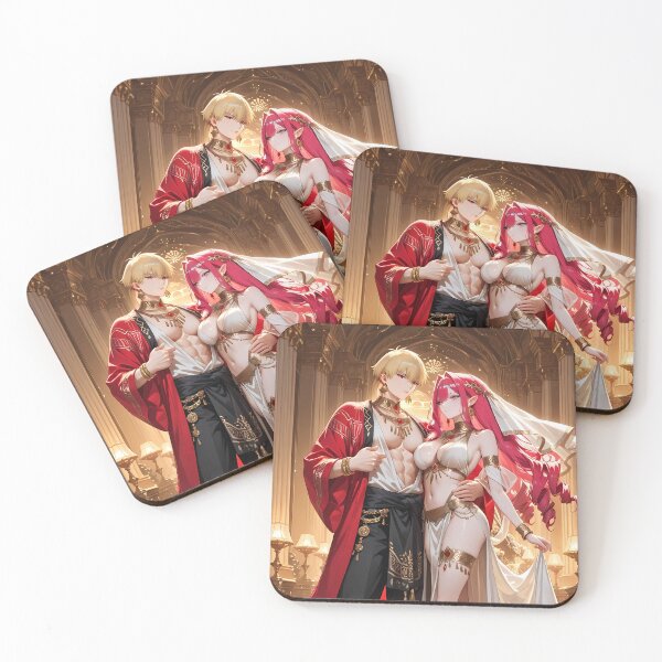 Item preview, Gilgamesh Fate Stay Night Palace Romance White Gold designed and sold by Williamhallano.