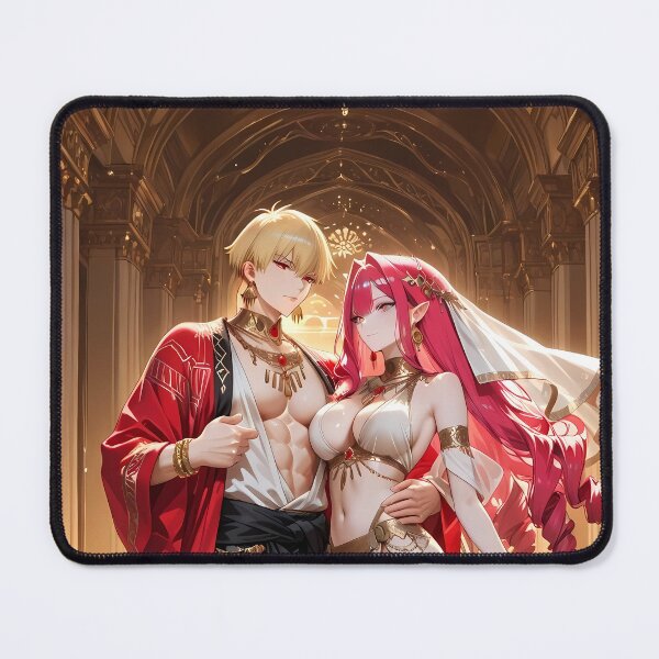 Item preview, Gilgamesh Fate Stay Night Palace Romance White Gold designed and sold by Williamhallano.