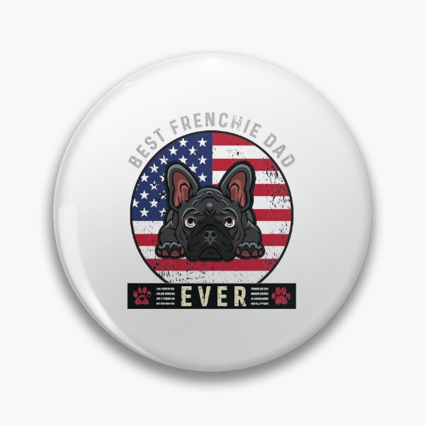 Item preview, Best Frenchie Dad Ever USA Flag Dog Owner designed and sold by SoyLamderma.