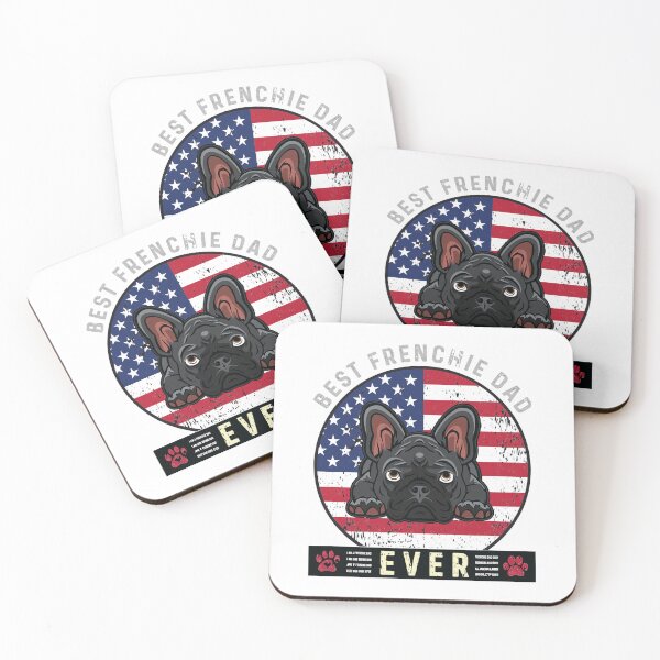 Item preview, Best Frenchie Dad Ever USA Flag Dog Owner designed and sold by SoyLamderma.