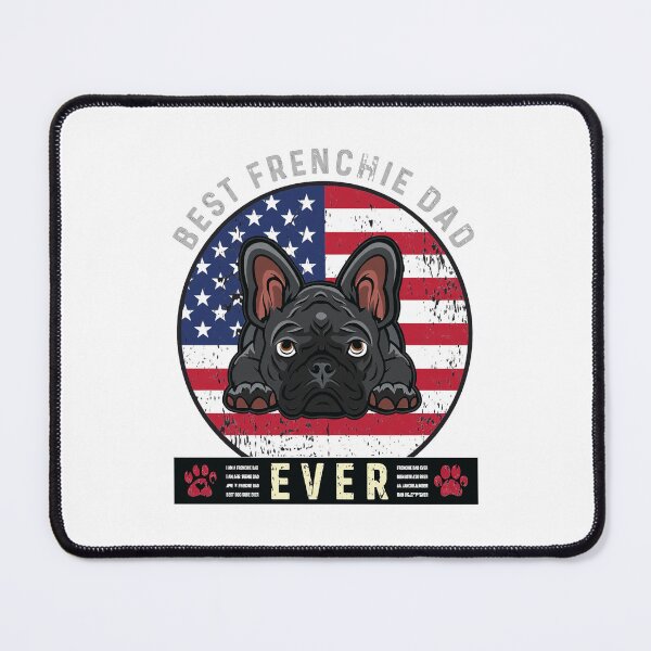 Item preview, Best Frenchie Dad Ever USA Flag Dog Owner designed and sold by SoyLamderma.