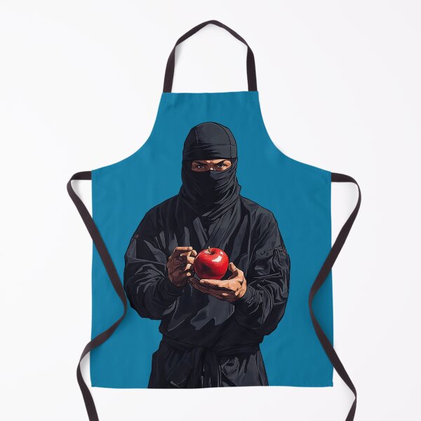 Item preview, One apple a day keeps the ninja away designed and sold by obstinator.