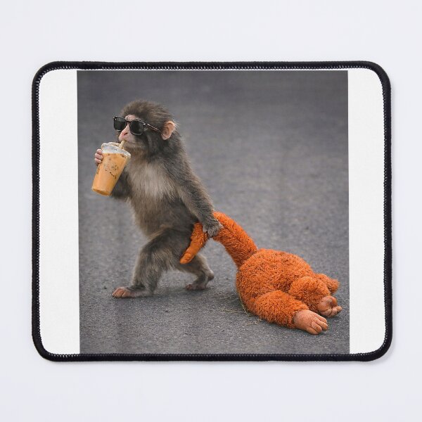 Item preview, Baby Monkey Punch Drinking Iced Coffee T-Shirt designed and sold by KTY-NUSS.